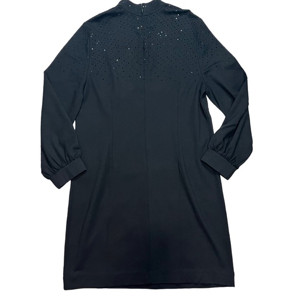 NWT Chicos Black Label Go Beaded Long Sleeve Dress sz 18 - Picture 7 of 15